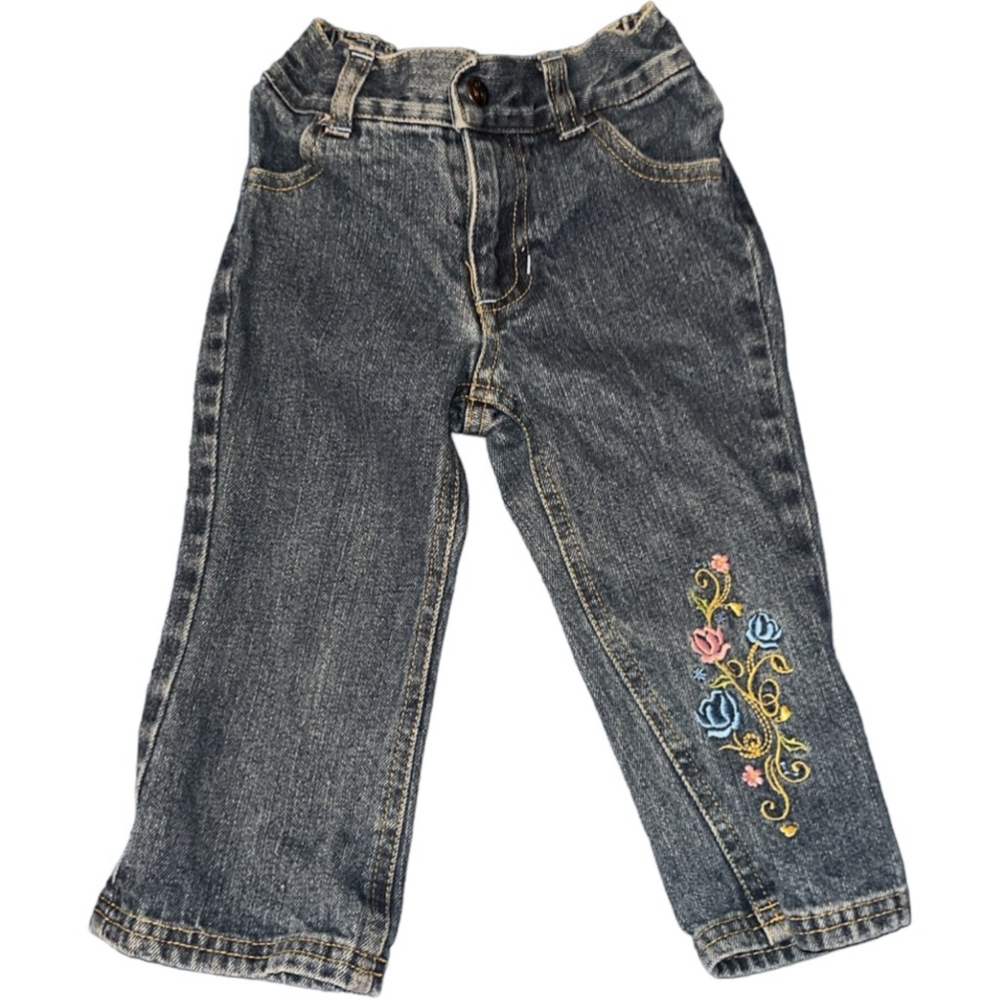 Girls Disney Princess Blue Jeans 2T